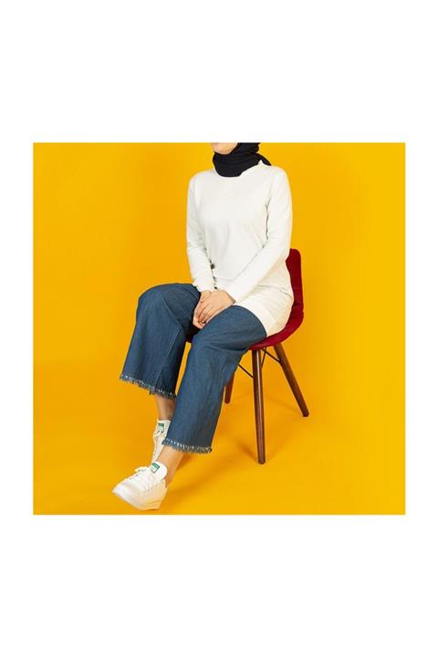 Nessia Püskül Detaylı Kot Pantolon