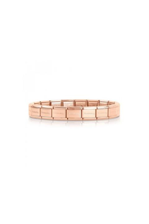 NOMİNATİON Classıc Stainless Steel 13 Link Rose Gold Base Bracelet