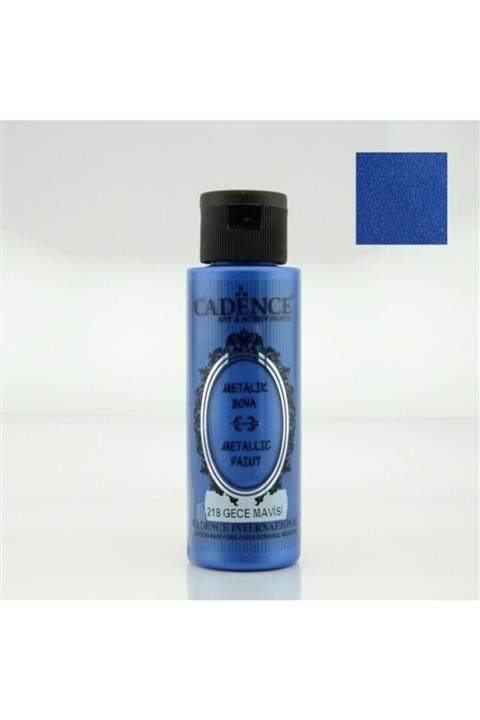 Cadence 218 Gece Mavisi 70ml Metalik Boya