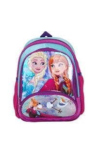 Disney Frozen Pembe Kız Çocuk Frozen Okul Çantası