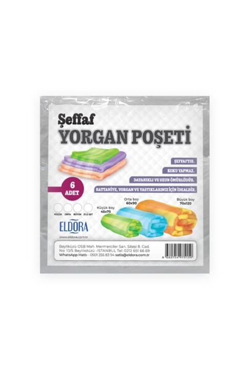 Eldora Nevresim Takımı Poşeti 6'lı (45x75)