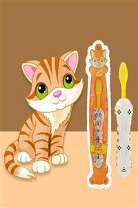 RoseRoi Çocuk  Brush Buddies Talkin Wanda Whiskers  Kedi  Müzikli Diş Fırçası