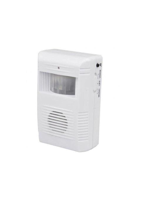 İndiriminVar Konuşan Hareket Sensörlü Kablosuz Kapı Zili Pilli Tak Çalıştır