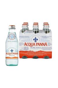 San Pellegrino 6 Adet Cam Şişe Aqua Panna Toscana Doğal Kaynak Suyu 250 ml