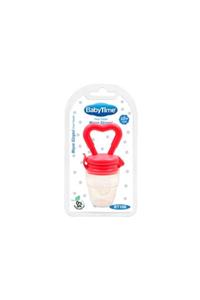 Babytime Kırmızı Renk Meyve Süzgeci
