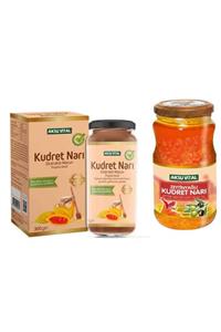 Aksu Vital Kudret Narı Ekstraktlı Macun 300 Gr & Zeytinyağlı Kudret Narı 300 Gr