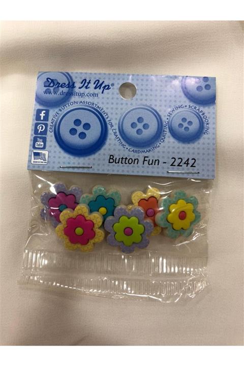 Dress it Up Aksesuar Düğme (button Fun-2242)