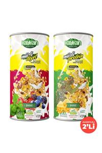 Kaykan Natural Foods Kaykan Müsli Diyet + Müsli Protein Granola 580gr 2'li Paket