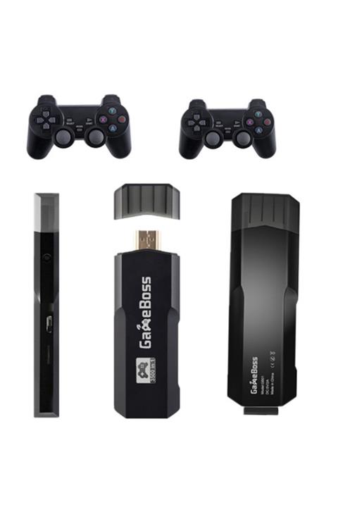 yakuppolt Retro Hdmı Video Oyunu Konsolu 2.4g Kablosuz Kol Dahili 3500 Oyun Konsolu Atari