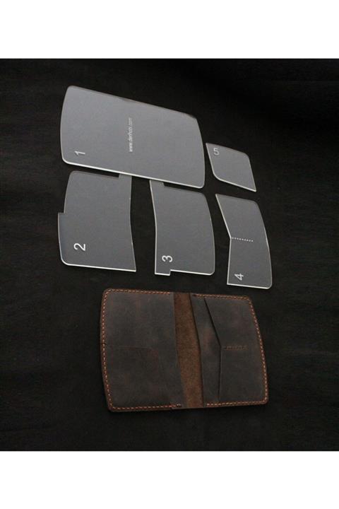 deri hobi Pasaport Kılıf Şablonu - 1