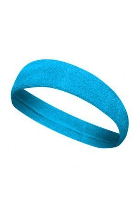 Voven Sporcu Havlu Kafa Bandı, Alın Ter Bandı Headband Turkuaz
