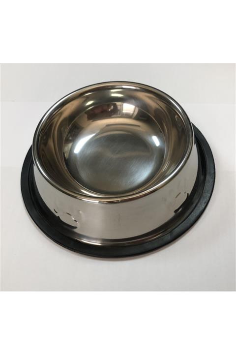 CCA Çelik Metal Kedi Köpek Mama Ve Su Kabı 22 Cm. 24 Oz No 3