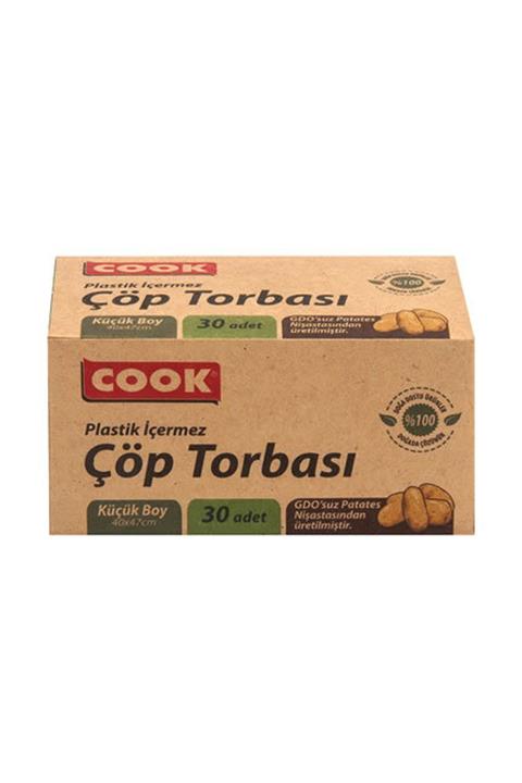 COOK Cook Doğal Çöp Torbası Küçük Boy 30 Adet