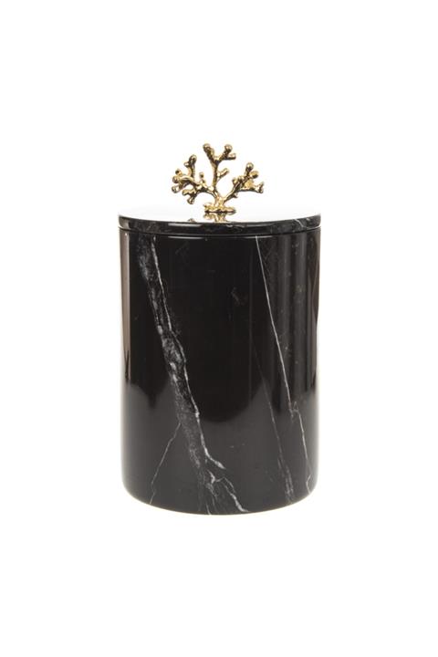 Marandmore Siyah Çöp Kovası - Gold Mercan