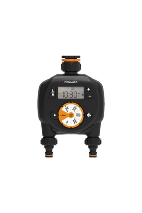 FiSKARS 1054792 Sulama Saati - Çift Çıkışlı