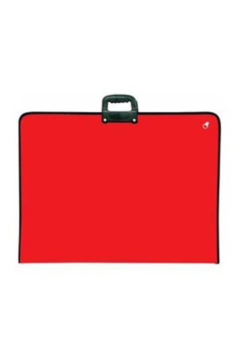 Fanart Kırmızı Sanatsal Çanta 38x53