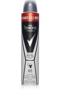 Rexona Men Invisible Black And White Erkek Sprey Deodorant 200 Ml