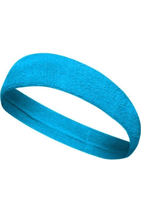 HNsport Turkuaz Sporcu Saç Bandı Ter Bandı Bandana