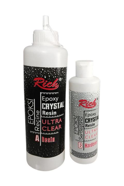 Rich Epoxy Crystal Reçine Seti
