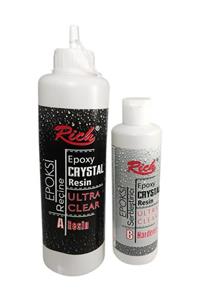 Rich Epoxy Crystal Reçine Seti