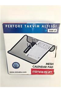 Mimaks Masa Üstü Tak-8 Perfore File Siyah Takvim Altı