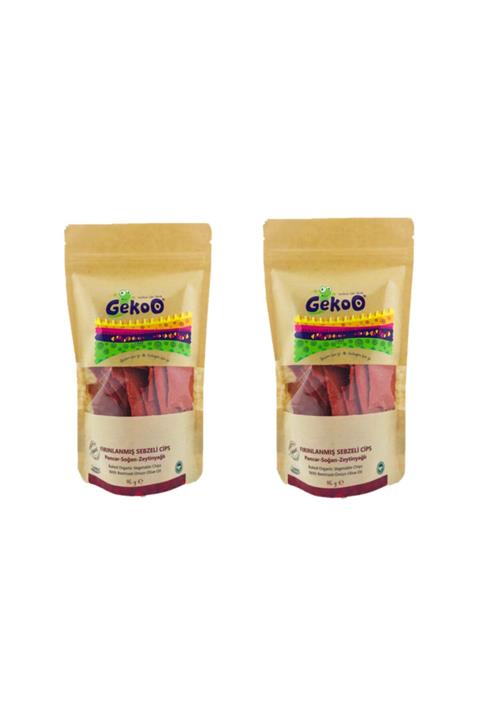 Gekoo Organik Sebzeli Fırınlanmış Cips