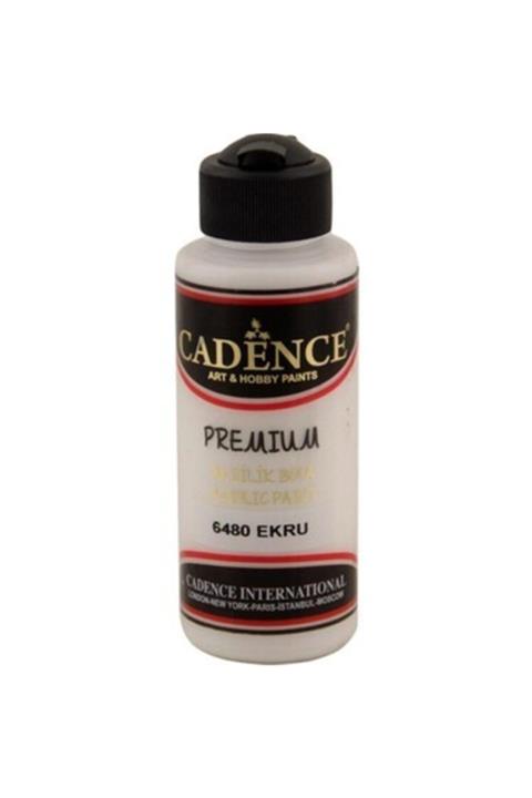 Cadence Premıum Akrılık Boya 6480 Ekru 120 Ml