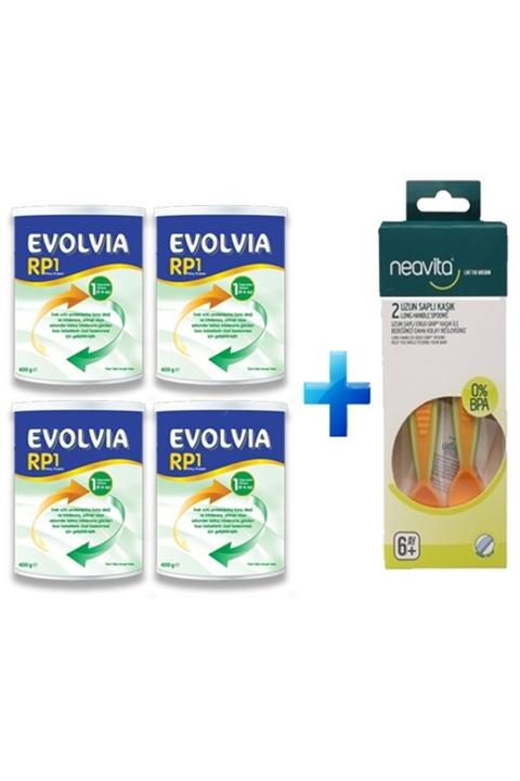 Evolvia Rp 1 Numara Bebek Maması 4,adet + Mamakaşığı
