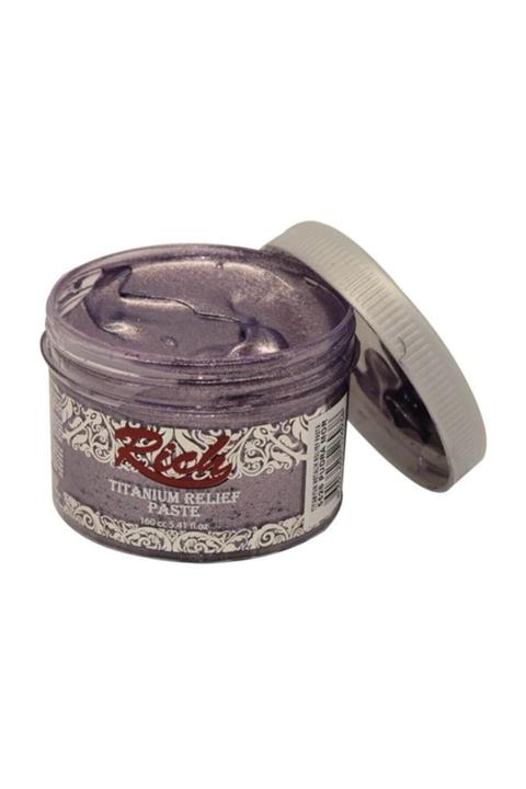Rich Titanium Metalik Rölyef Pasta 160 cc 5526 PUDRA MOR