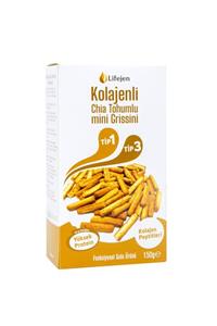 Lifejen Kolajenli Chia Tohumlu Mini Grissini