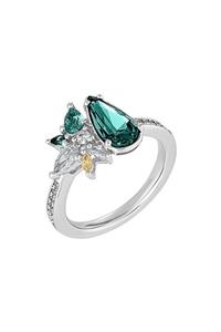 Swarovski Yüzük Botanical-ring Ring C Emrd-rhs 55 5535820