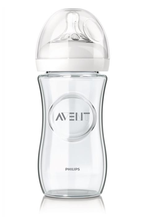 AVENT Philips Natural Güvenli Cam Biberon 240ml 0+ay 8710103876236