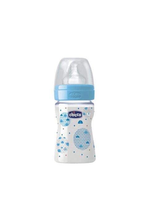 Chicco Desenli Cam Biberon Silikon 150 Ml Erkek