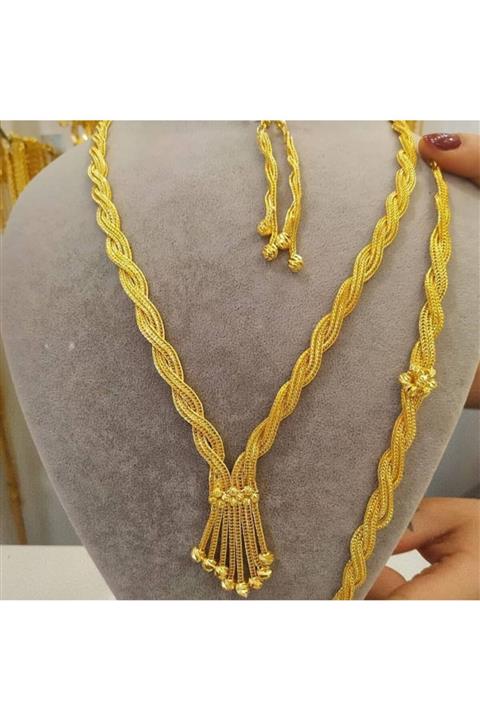 NURTAKIDUNYASI 22 Ayar Altın Kaplama Takım