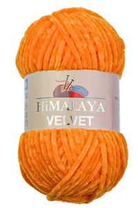 Himalaya Turuncu Velvet Kadife Ip 90016