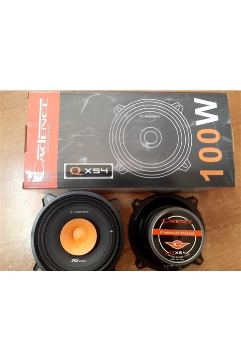Cadence Ödüllü Seri Qx54 13 Midrange Kapaksız 100 W 50 Rms Takım Horn Teweeterlı