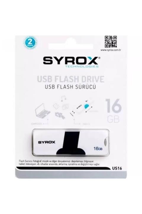 Syrox Sürgülü Usb Bellek 16gb