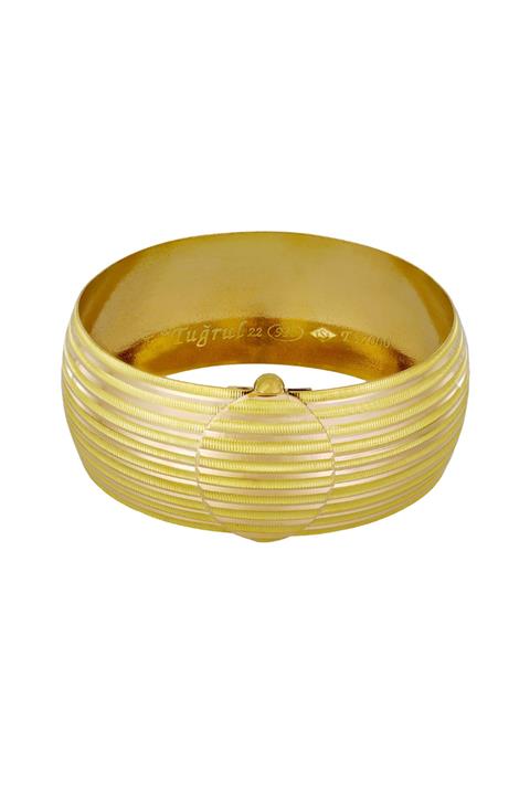 Tuğrul Kuyumculuk 43 gr(gram) 25 mm 22 Ayar İşçiliksiz Bilezik