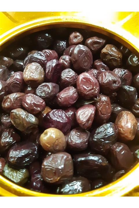 Ertürk Zeytinleri Jumbo 291-320 Taş Baskı Az Tuzlu 10 kg'lık Teneke Siyah Zeytin