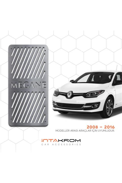 İntachrom Renault Megane 3 Krom Ayak Dinlendirme Pedalı 2008 - 2016