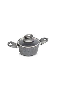 EW's Kitchenware Gri Mini Granit Tencere 12 cm