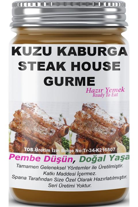 SPANA Kuzu Kaburga Steak House Gurme Ev Yapımı Katkısız 330gr