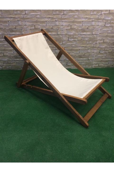 Nexstairs Ahşap Katlanır Şezlong