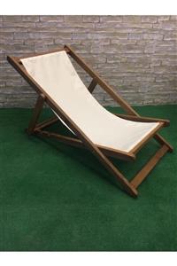 Nexstairs Ahşap Katlanır Şezlong