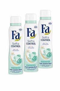 San&Fa Fa Deodorant Soft&kontrol 3'lü Ekonomik Paket