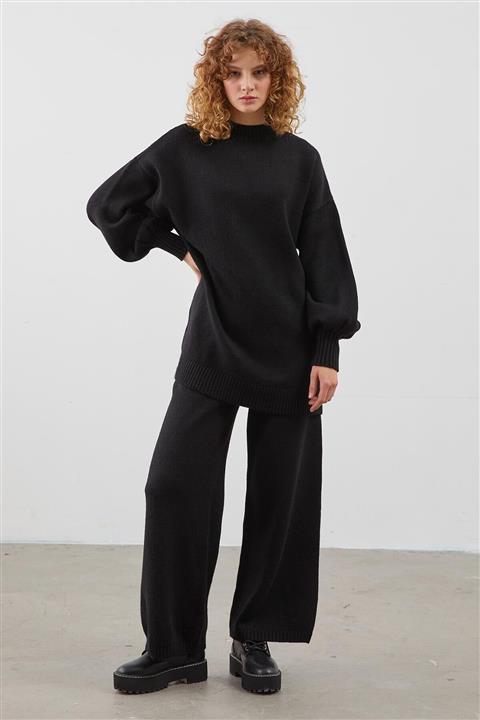 Hooopstore Basıc Triko Pantolon - Siyah