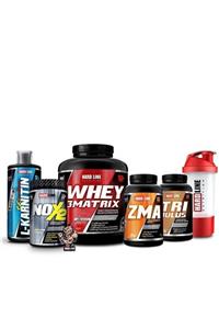 Hardline Whey 3matrix 2300 gr Çikolata Nox 2 Thermo L-karnitin 1000 ml Karpuz Tribulus Zma