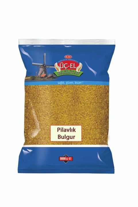 ÜÇEL BAKLİYAT Üçel Pilavlık Bulgur 5000 gr