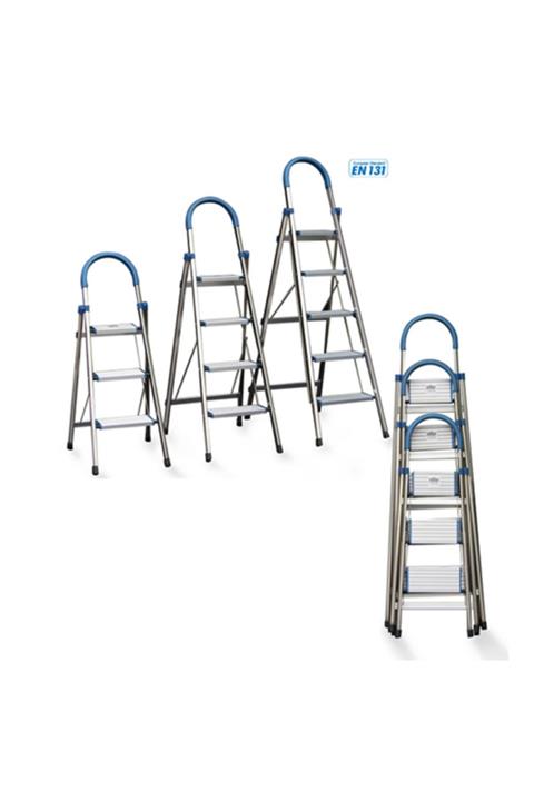 Cömert Merdiven Krom 4 Basamaklı Mini (kmm.02)