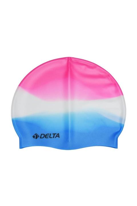 Delta Silikon Bone 25 Adet Yüzücü Havuz Deniz Bonesi (Gökkuşağı)